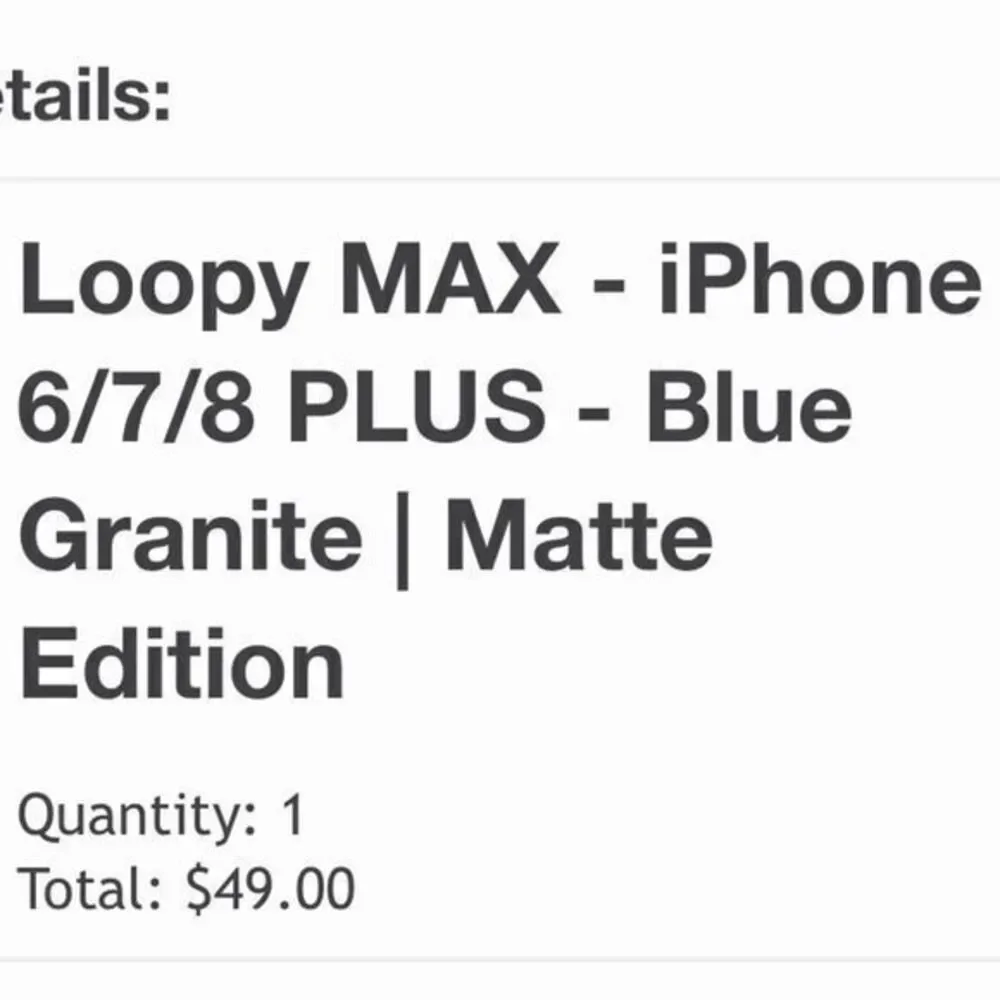 Loopy Case loopy blue